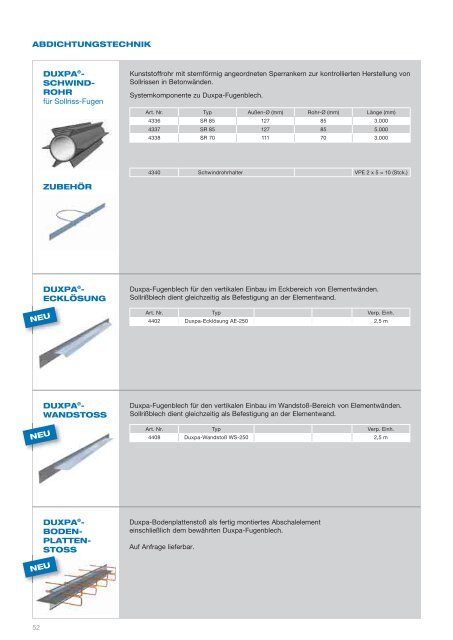 Katalog 2012 (pdf 1,8 MB) - Reuss-Seifert GmbH