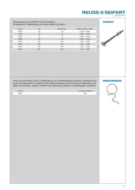 Katalog 2012 (pdf 1,8 MB) - Reuss-Seifert GmbH