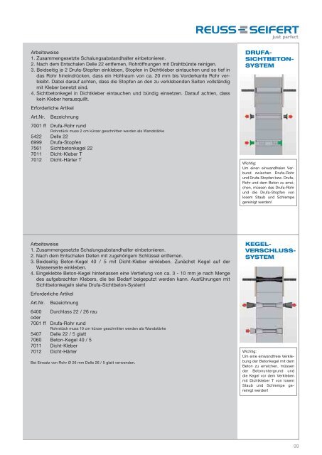 Katalog 2012 (pdf 1,8 MB) - Reuss-Seifert GmbH