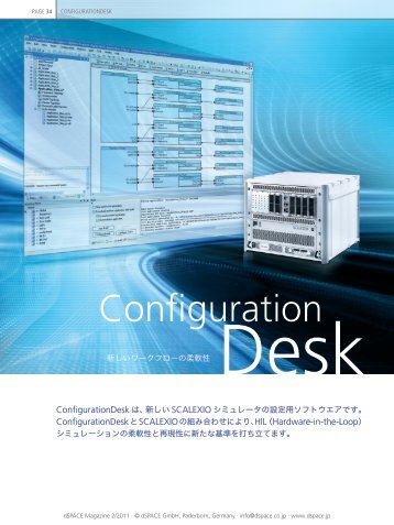 Configuration - dSPACE