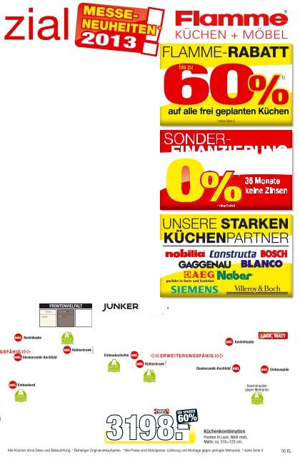 60% - Flamme Möbel Frankfurt