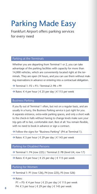 Airport Guide - Frankfurt Airport