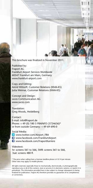 Transfer Guide - Frankfurt Airport