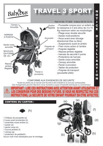 Trio Sport - Babybus