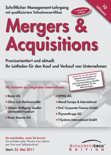 Schriftlicher Management Lehrgang - Management Circle AG