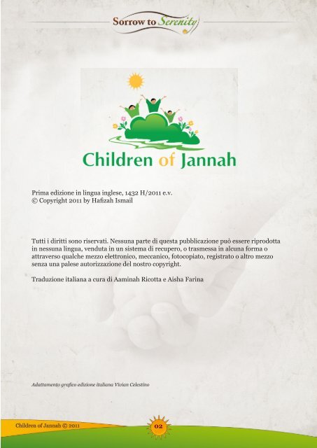 Bambini del Jannah-Dal dolore alla serenitÃ . Trovare la pace ...