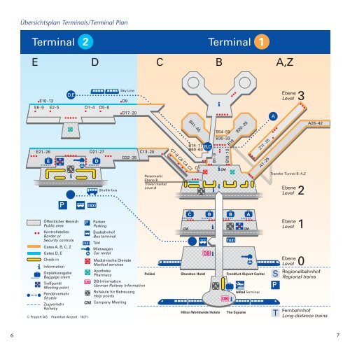 Flugplan - Frankfurt