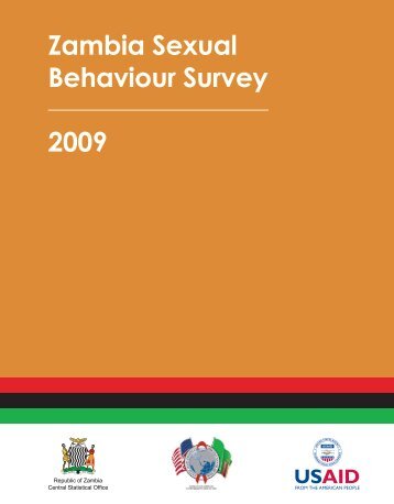 Zambia Sexual Behaviour Survey 2009 - Central Statistical Office of ...