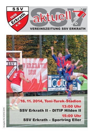 SSV Aktuell Nummer 6 Saison 2014/15