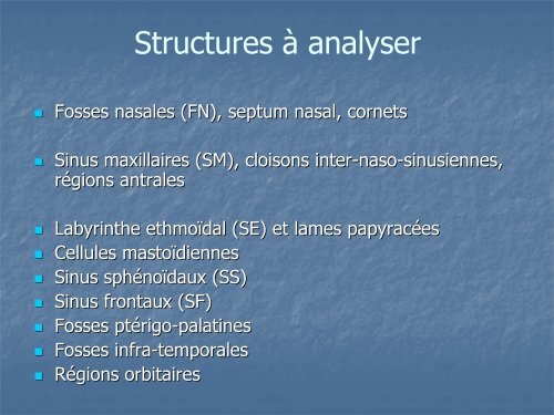 Imagerie TDM des atteintes ORL et pulmonaires dans la ...