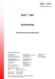 Schlagworte:_-_RESY-PMC/EVU, hier: RESY®-PMC - Informel