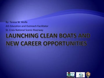 Launching Clean Boats and New Career Opportunities