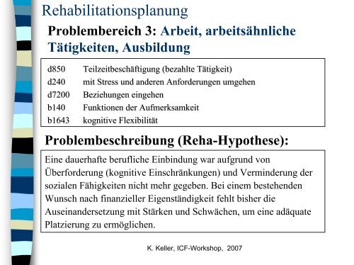 Problembereich 1: Umgang mit Auswirkungen ... - Herzogsägmühle