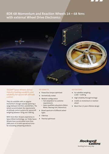 RDR 68 Momentum and Reaction Wheels 14 - Electronic Note ...