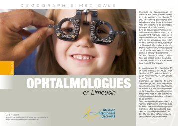 OPHTALMOLOGUES - ARS Limousin