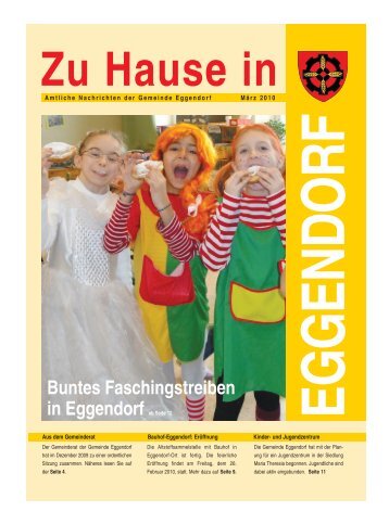 Buntes Faschingstreiben in Eggendorf ab Seite 12 - Gemeinde ...