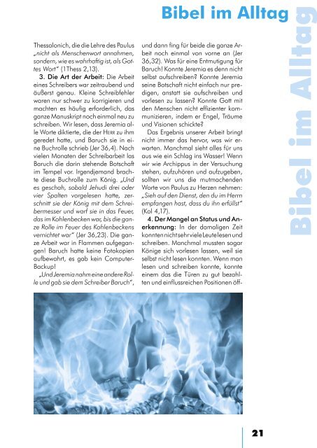 Heft 3/2010 - Zeit & Schrift