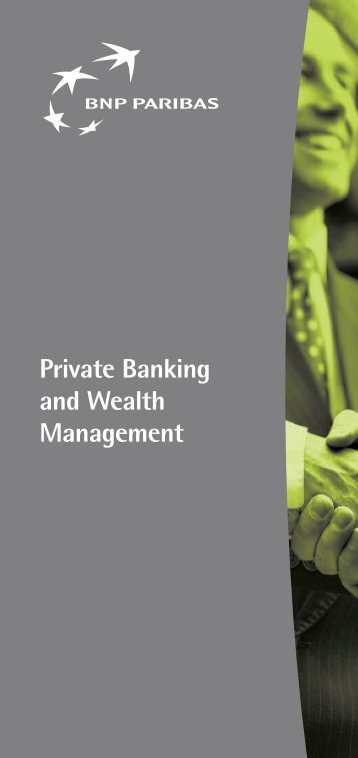 Private Banking and Wealth Management - BNP Paribas