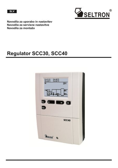 Regulator SCC30, SCC40 - Seltron