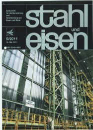 Fachbericht: Zeitung Stahl und Eisen - FK Industrieofenbau + ...