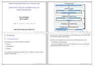 Verkehrssystemanalyse (und -bewertung) (demnÂ¨achst ... - TU Berlin