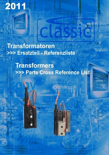 Transformatoren Transformers - Classic Service Parts