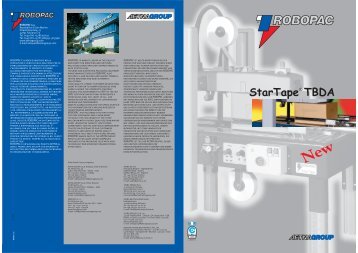 Depliant StarTape TBDA - INVEMA® GmbH