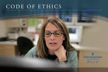 code of ethics - SelectHealth