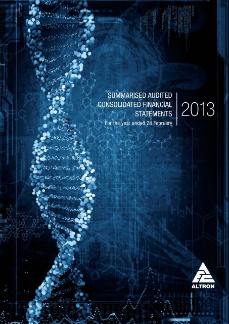 summarised audited consolidated financial statements - Altron