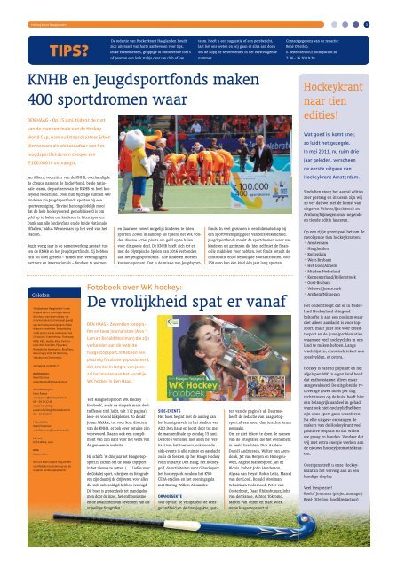 Hockeykrant Haaglanden 