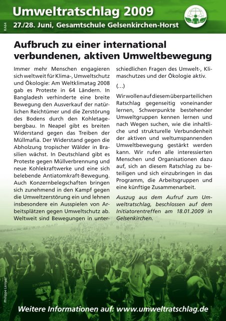 zum Einladungsflyer - Alternative Kommunalpolitik