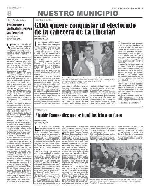 Edición 04 de Noviembre de 2014