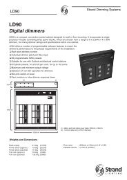 LD90 Digital dimmers - ils medientechnik