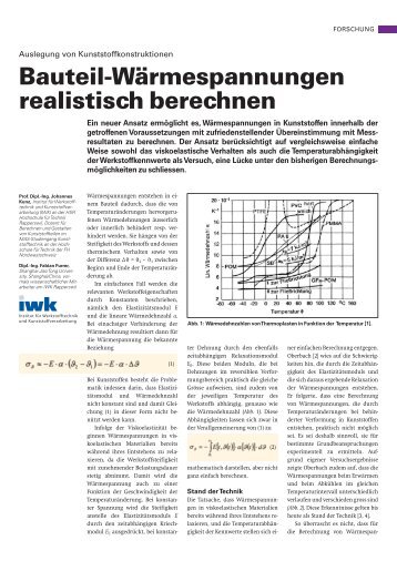 0704 Bauteilwaermespannungen realistisch berechnen - IWK - HSR ...