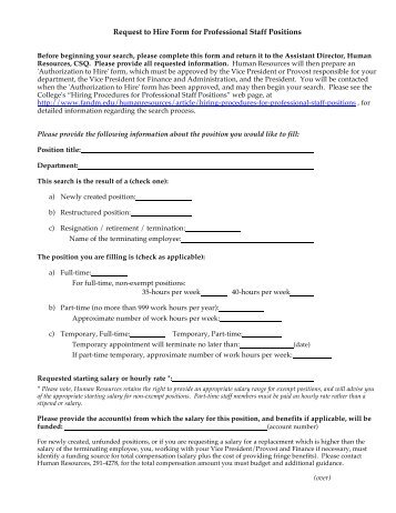 hire form