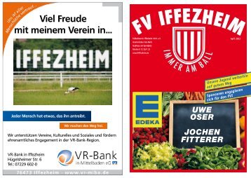 FVI Heft Monat April 2013.pdf - Fussballverein Iffezheim