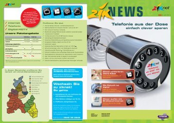 Telefonie aus der Dose - Ziknet