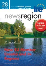 New EU Member Croatia and its Regions Serbia on the ... - Institut IRE