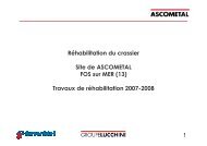 1 RÃ©habilitation du crassier Site de ASCOMETAL FOS sur MER (13 ...