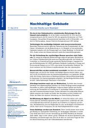 Nachhaltige GebÃ¤ude: Von der Nische zum Standard