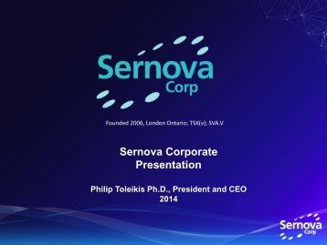 2014_Sernova_Presentation