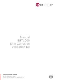 Manual EST1000 Skin Corrosion Validation Kit - CellSystems ...