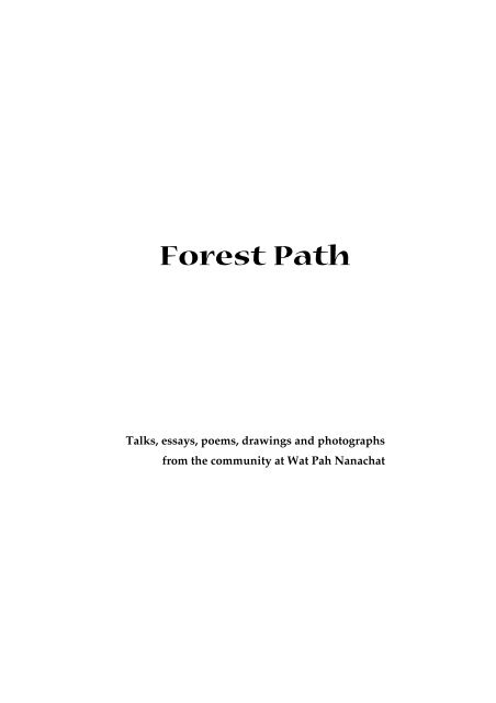 Forest Path - Amaravati Buddhist Monastery