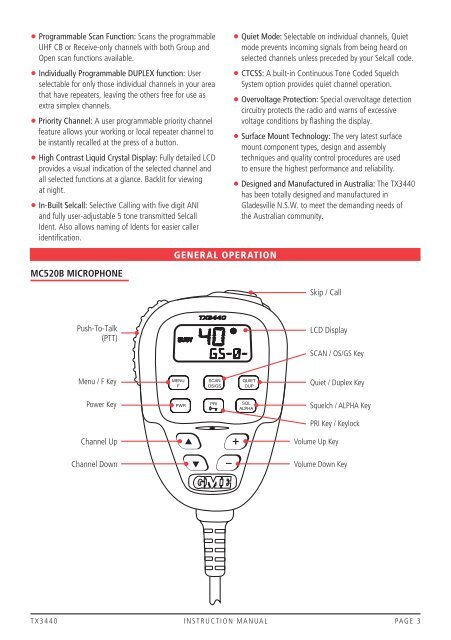 Instruction Manual - GME