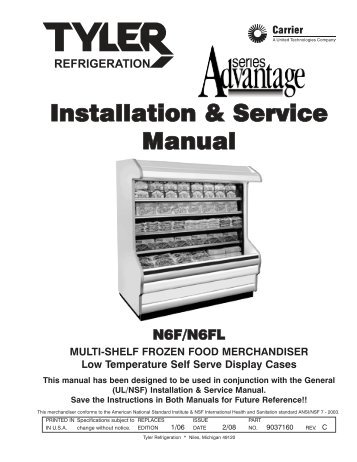 Installation & Service Manual - Hillphoenix