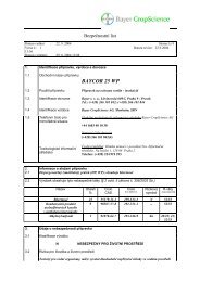 BAYCOR 25 WP - Novum Czech sro