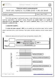 Â¿dÃ³nde est Ã¡ s tÃº? test de fuerza, flexibildad y velocidad