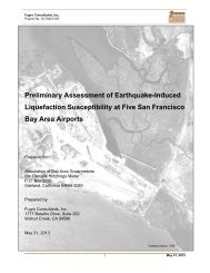 Airport Liquefaction Susceptibility Analysis Report - ABAG ...