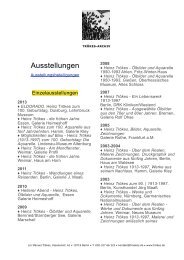 ausstellungen_files/Liste der Ausstellungen.pdf - Heinz Trökes ...