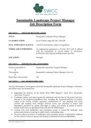 Sustainable Landscape Project Manager Job Description Form